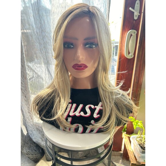 Rebel Gypsy “ Finally over” luxury monofilament hand-tied left parting wig main image 10